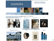 Tablet Screenshot of lexnews.fr